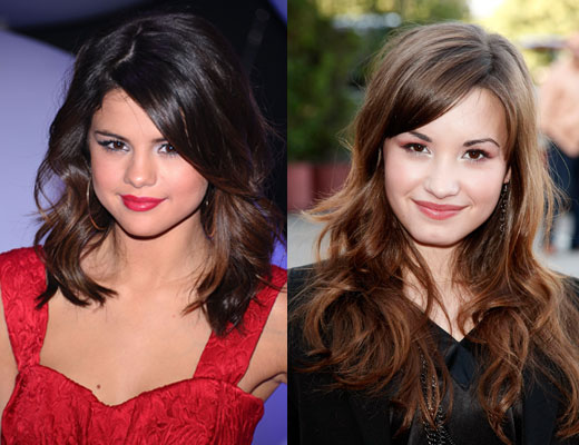 selena gomez kca demi lovato We hope these gals get to work together more 