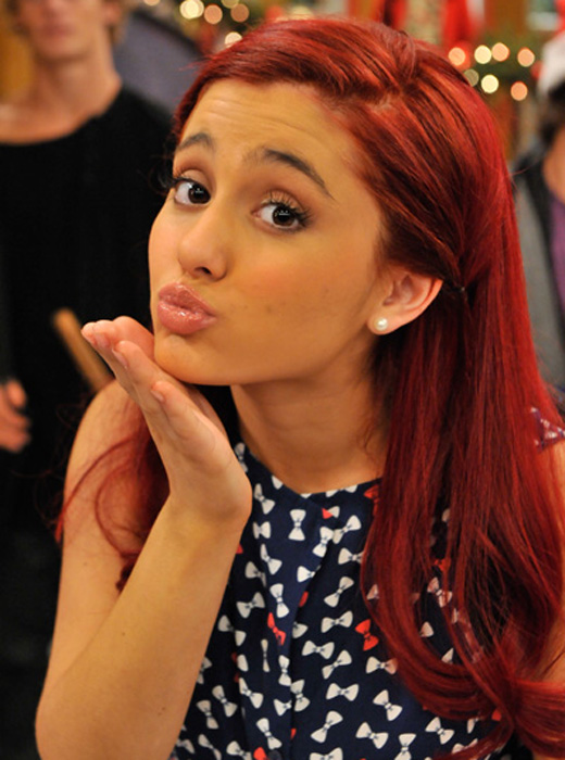 ariana grande victorious Ariana kicked off her merry chitchat by spilling 