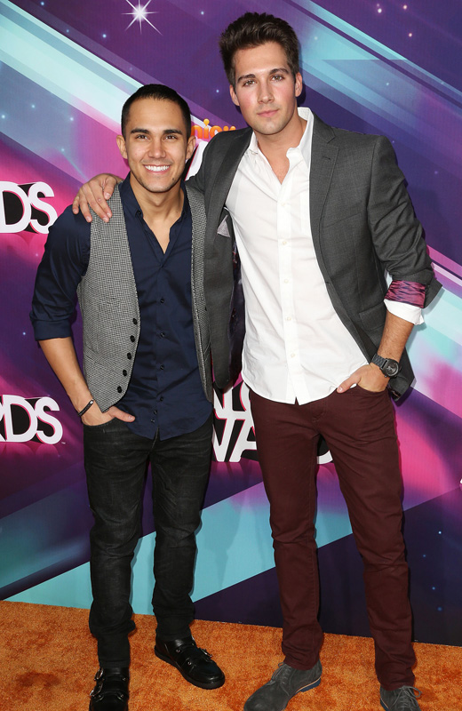 2012 halo awards james maslow carlos pena