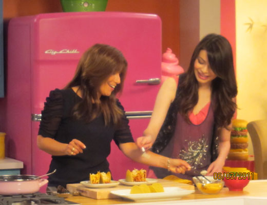 Miranda Cosgrove menina com fome