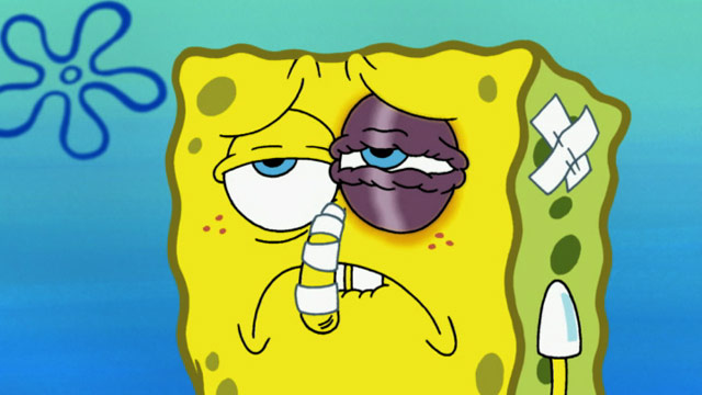 SpongeBob SquarePants: "Stuck In The Wringer "