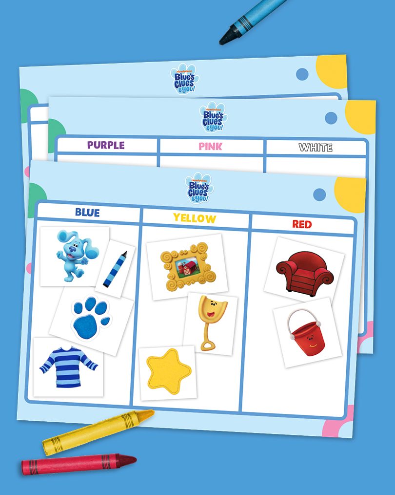 Thumbnail of Blue's Clues & You Activity sheets