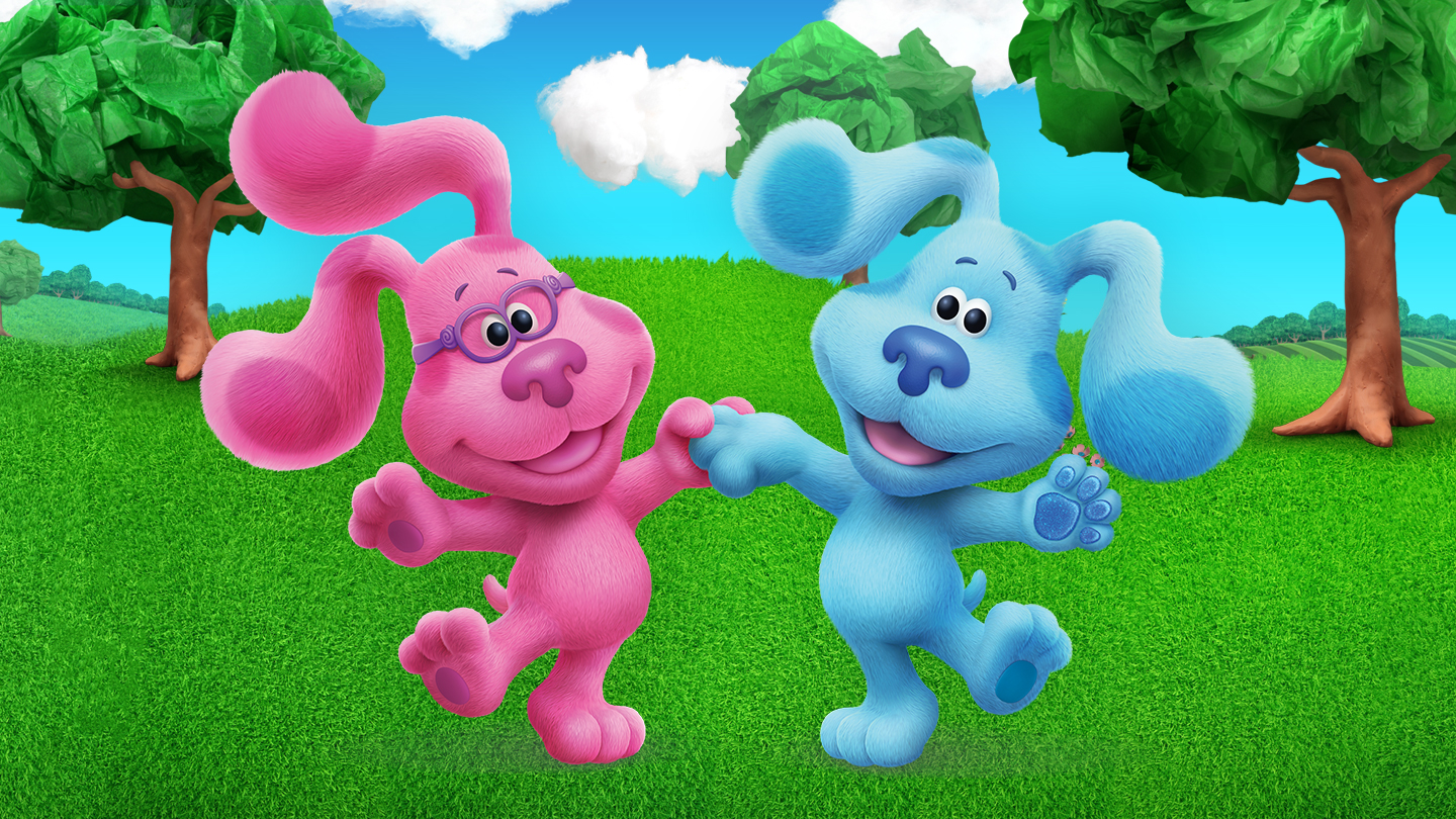 Photo of Blue and Magenta from Blue's Clues & You
