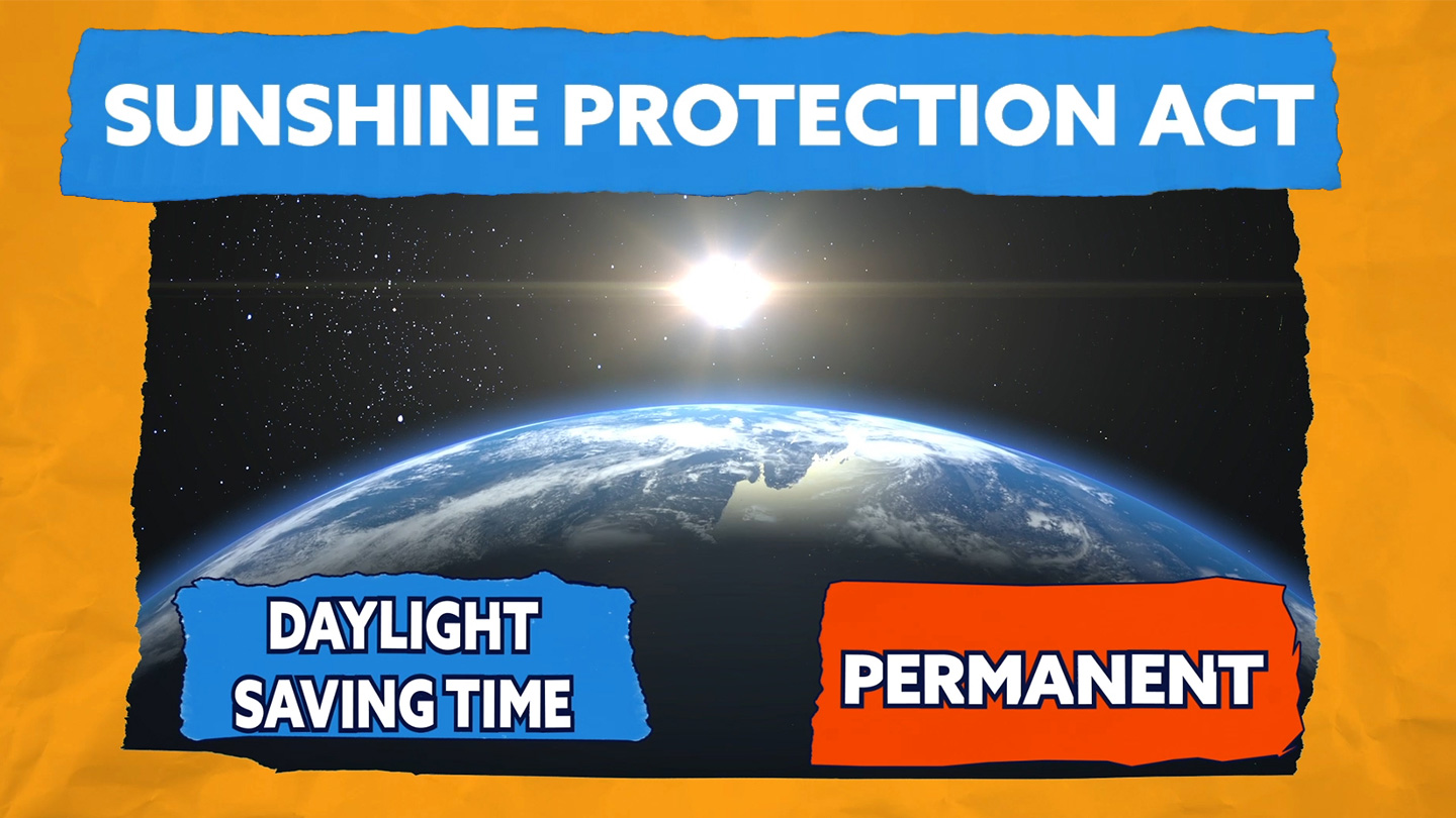 sunshine protection act, daylight saving time and permanent video thumbnail