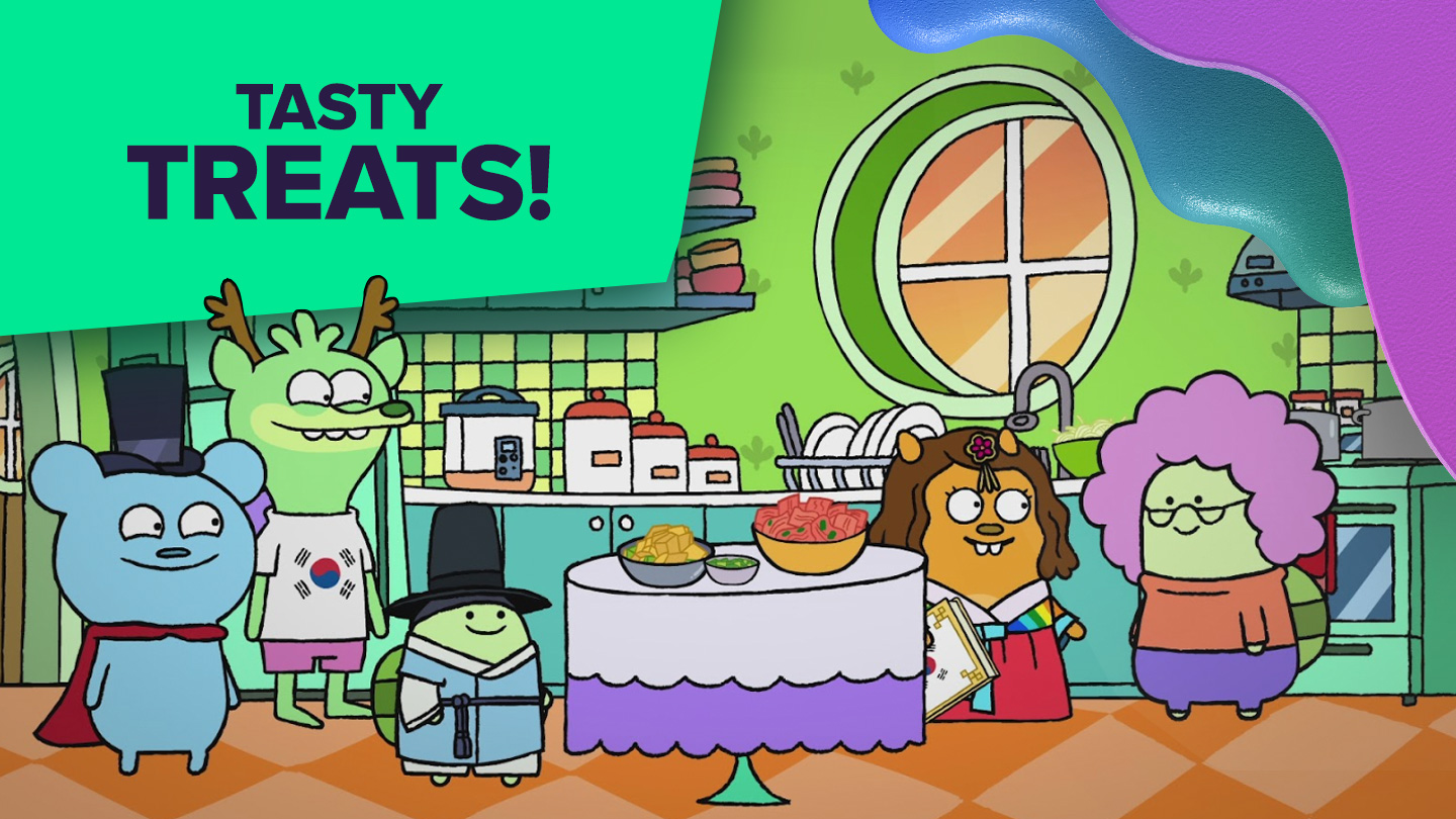Tasty Treats! With Bossy Bear and his friends