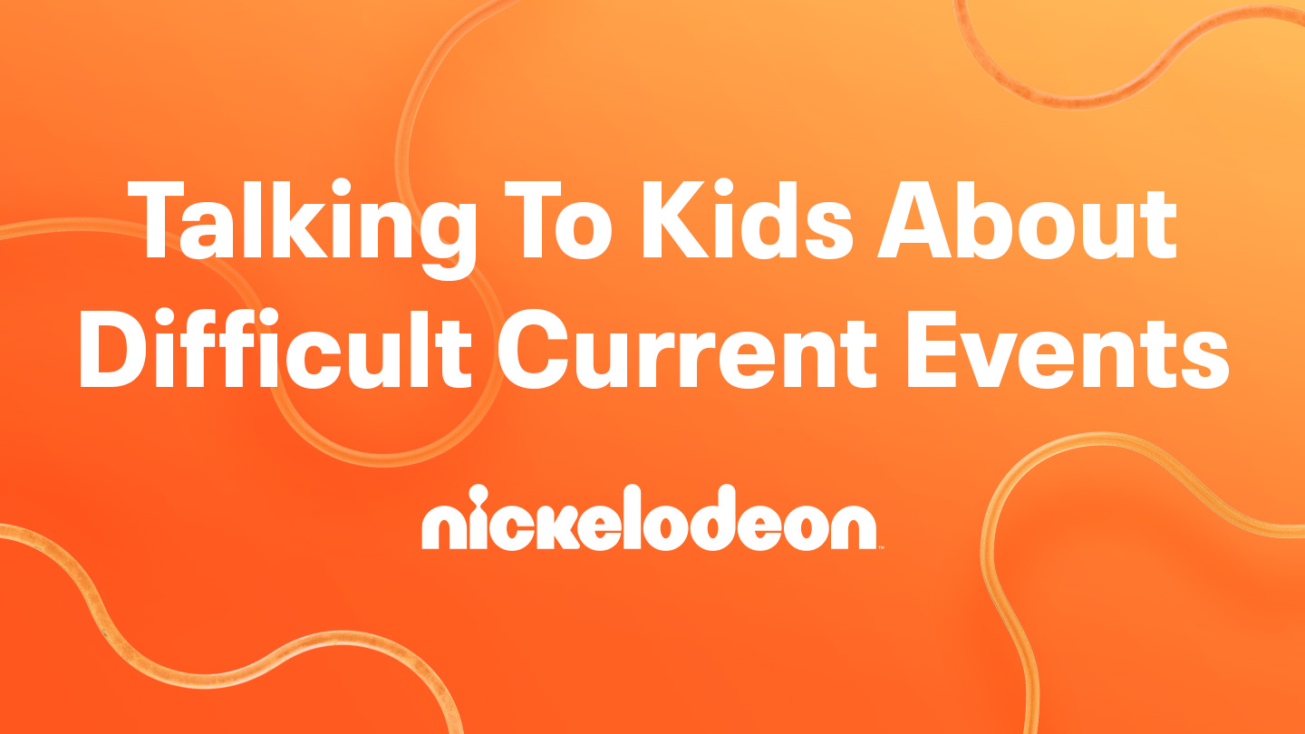 Talking to kids about difficult current events
